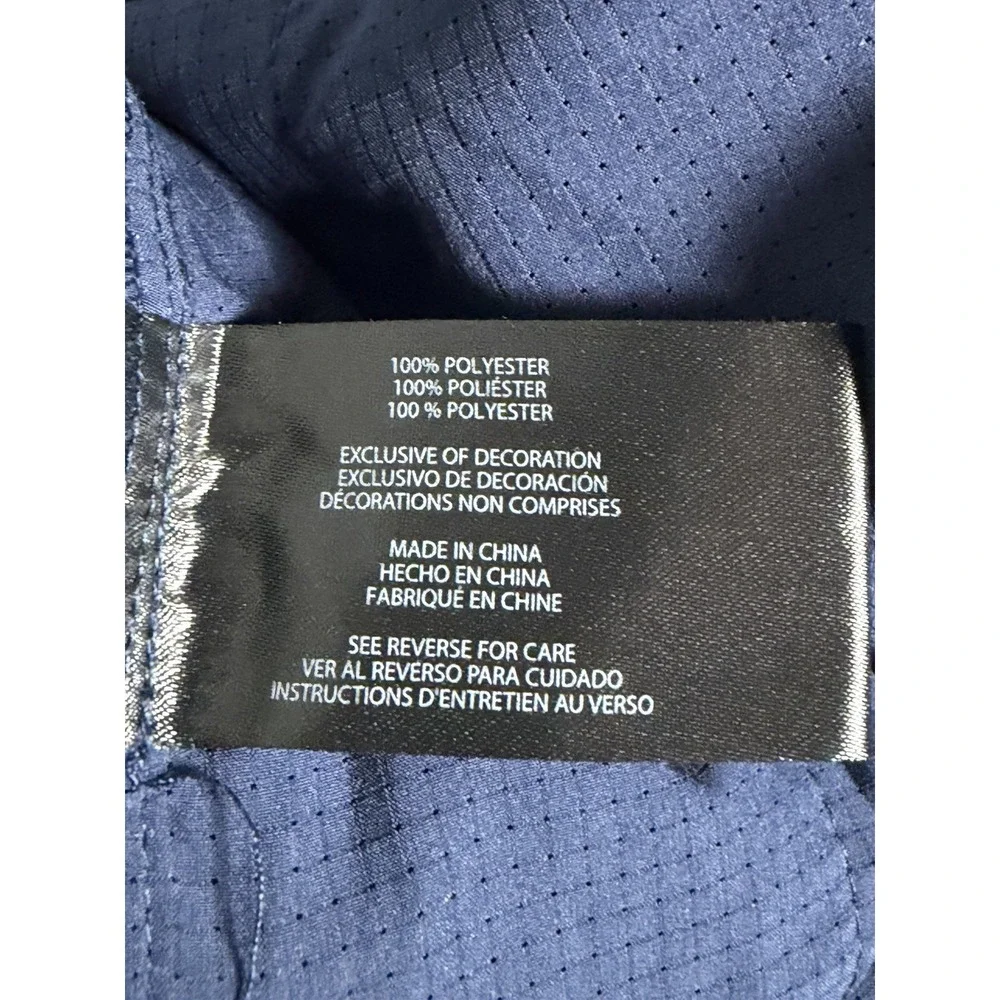 Banana Republic Pants Mens 34x32 Blue Performance Stretch Travel Golf Zip Pocket